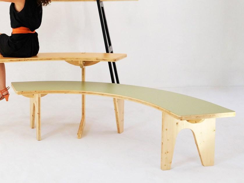 smarin Модульная деревянная скамья Le hasard sun-id-1345890 - Вид №1