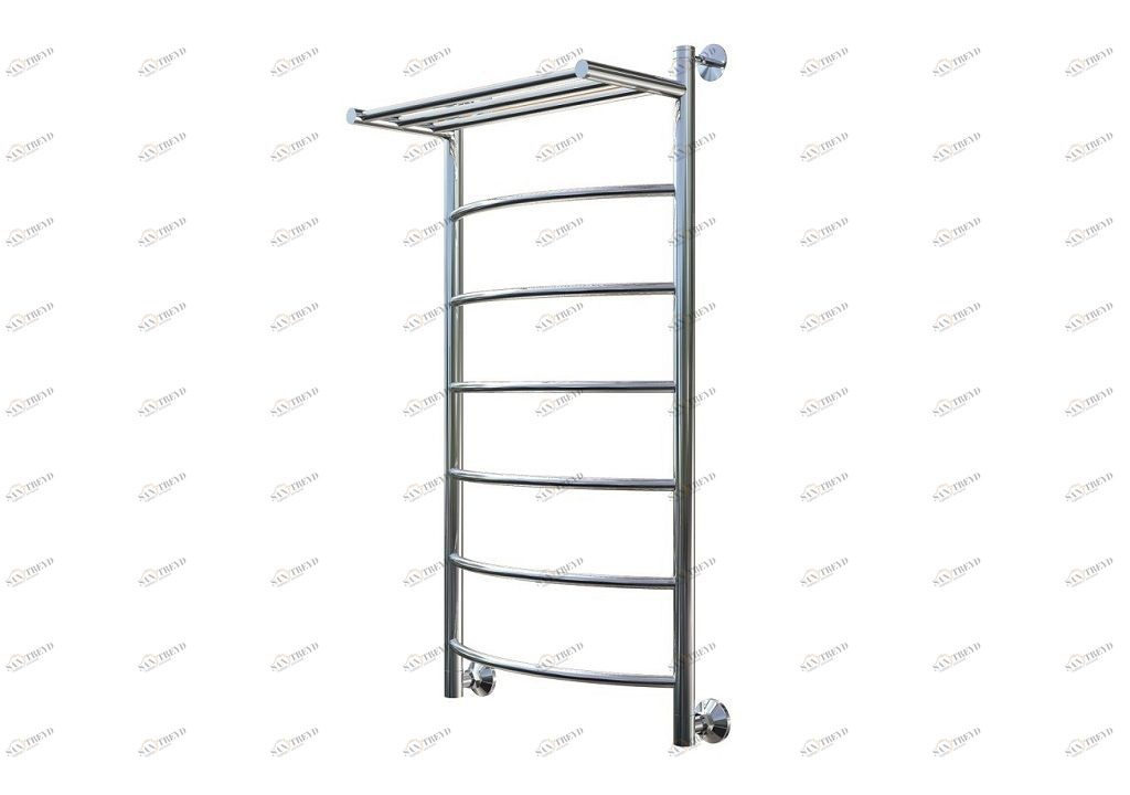 Полотенцесушитель водяной Aquanet Romeo 1000x500, с верхней полкой 00234558