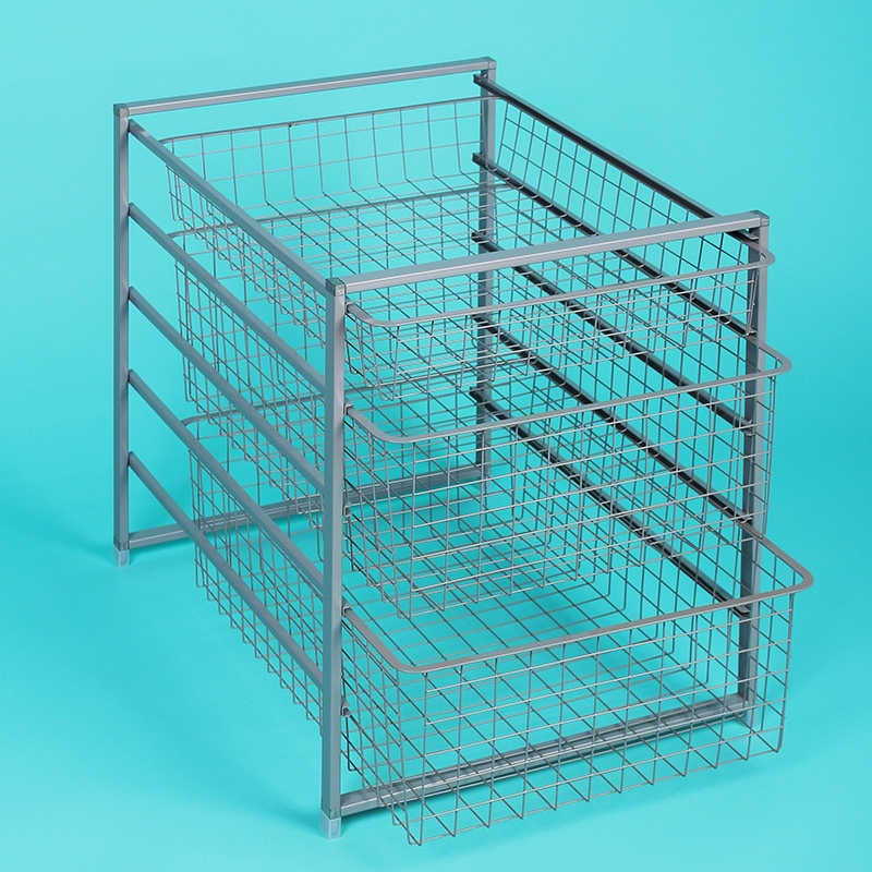 Сетчатая корзина для рамы , 555х410х185 мм, серый LJPS0518 Public Steel Россия  - Вид №1