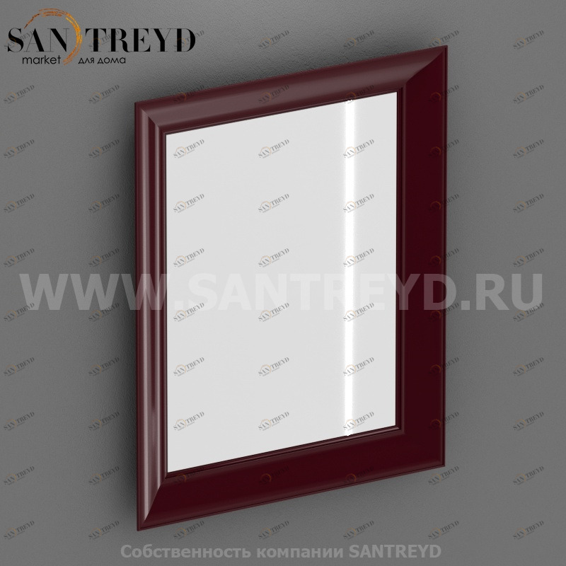 PS072ME Зеркало 70 см цвет Гранотовый сок Globo Paestum Италия Ceramica Globo