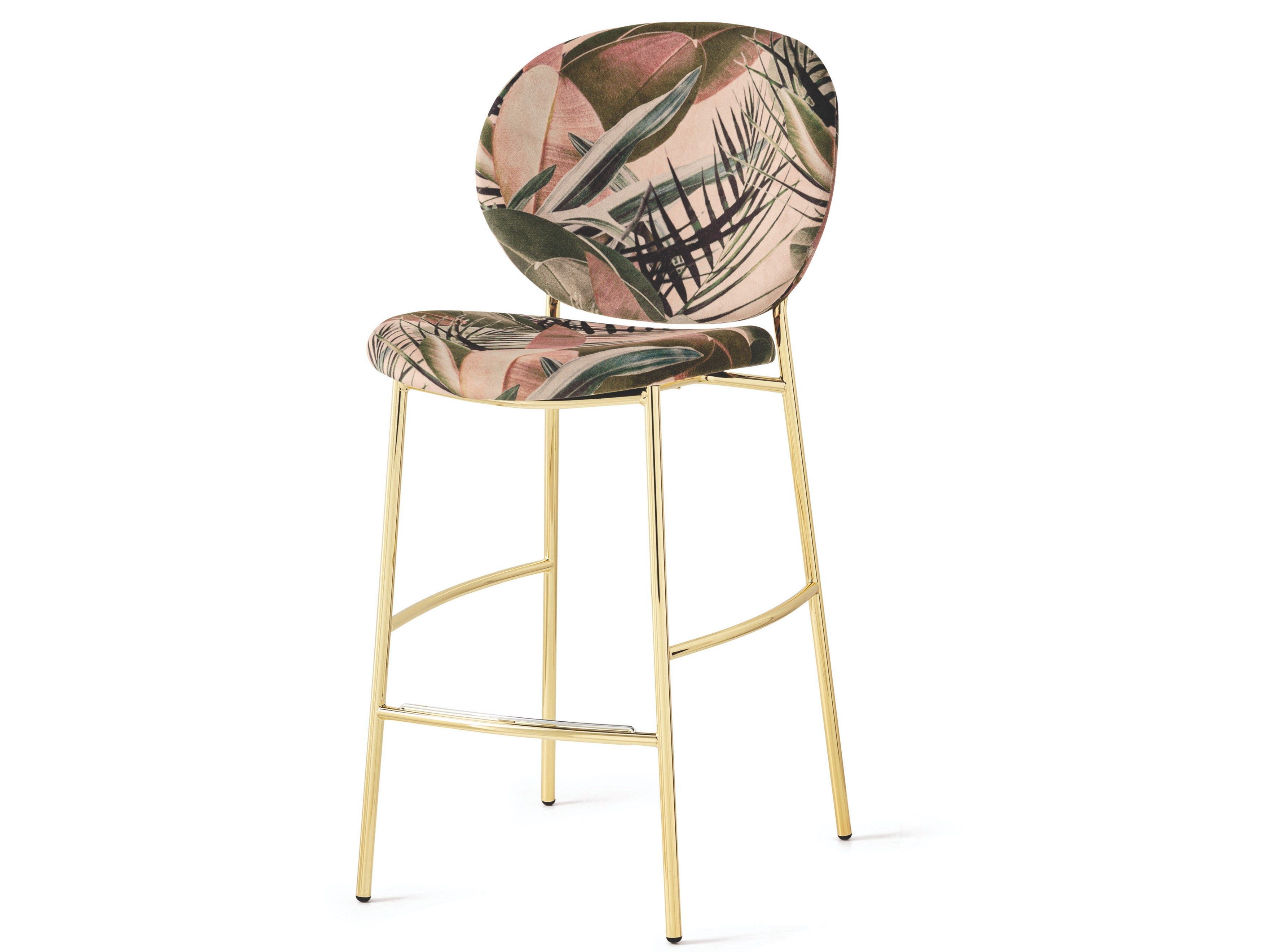 Тканевый стул с подставкой для ног Calligaris Ines ARCH-00077628