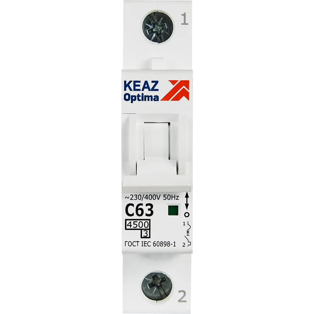 Автоматический выключатель КЭАЗ Opti Din BM63 63А для надежной защиты электросети 89206661 STLM-1497151 - Вид №1