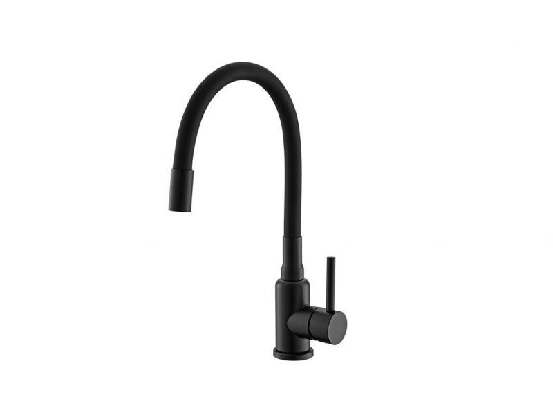 Смеситель кухонный  Alveus Flexa BLACK 1147056