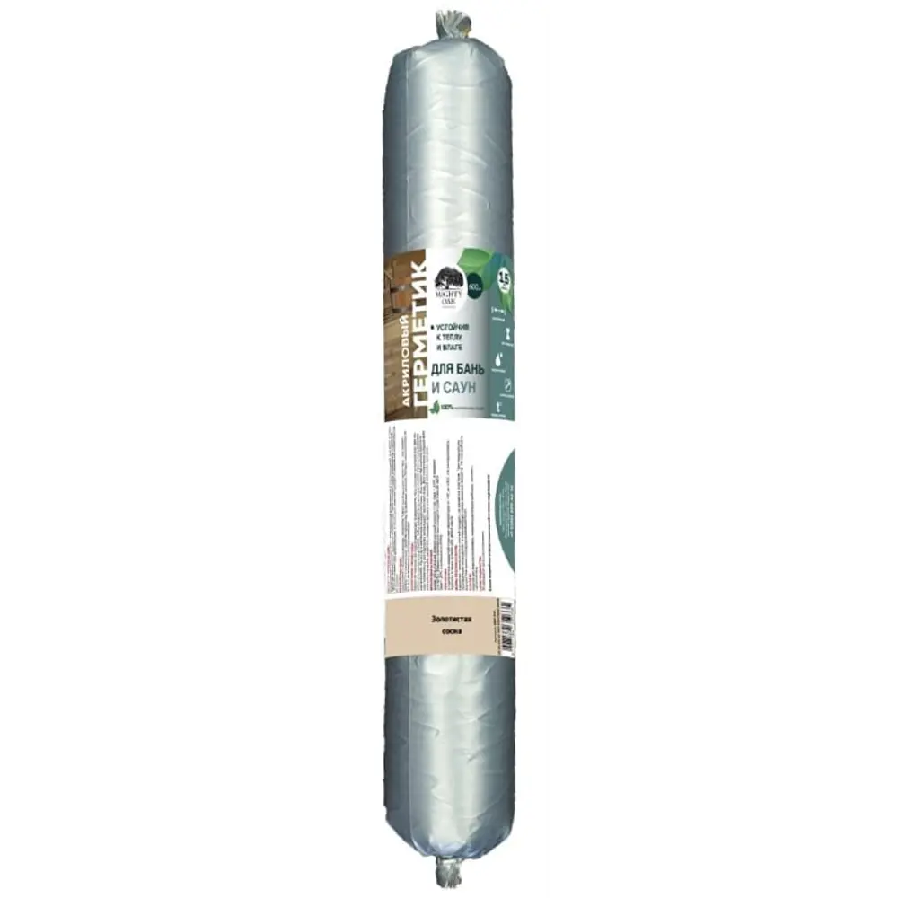 Клей-герметик для бань и саун MightyOak 600 мл MIGHTY OAK STLM-2135725