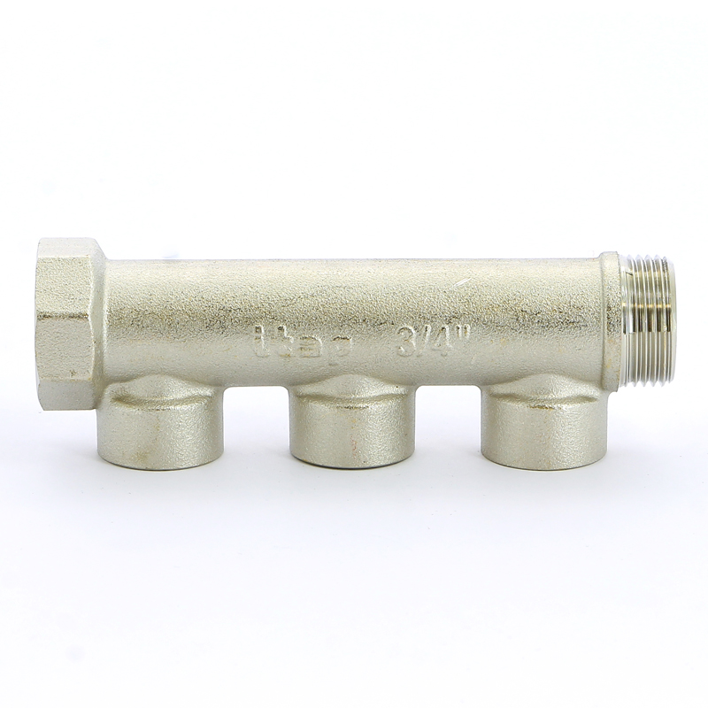 Коллектор НВ 3/4" никелированный ITAP 3 выхода 1/2"В 38мм 450343 - Вид №1