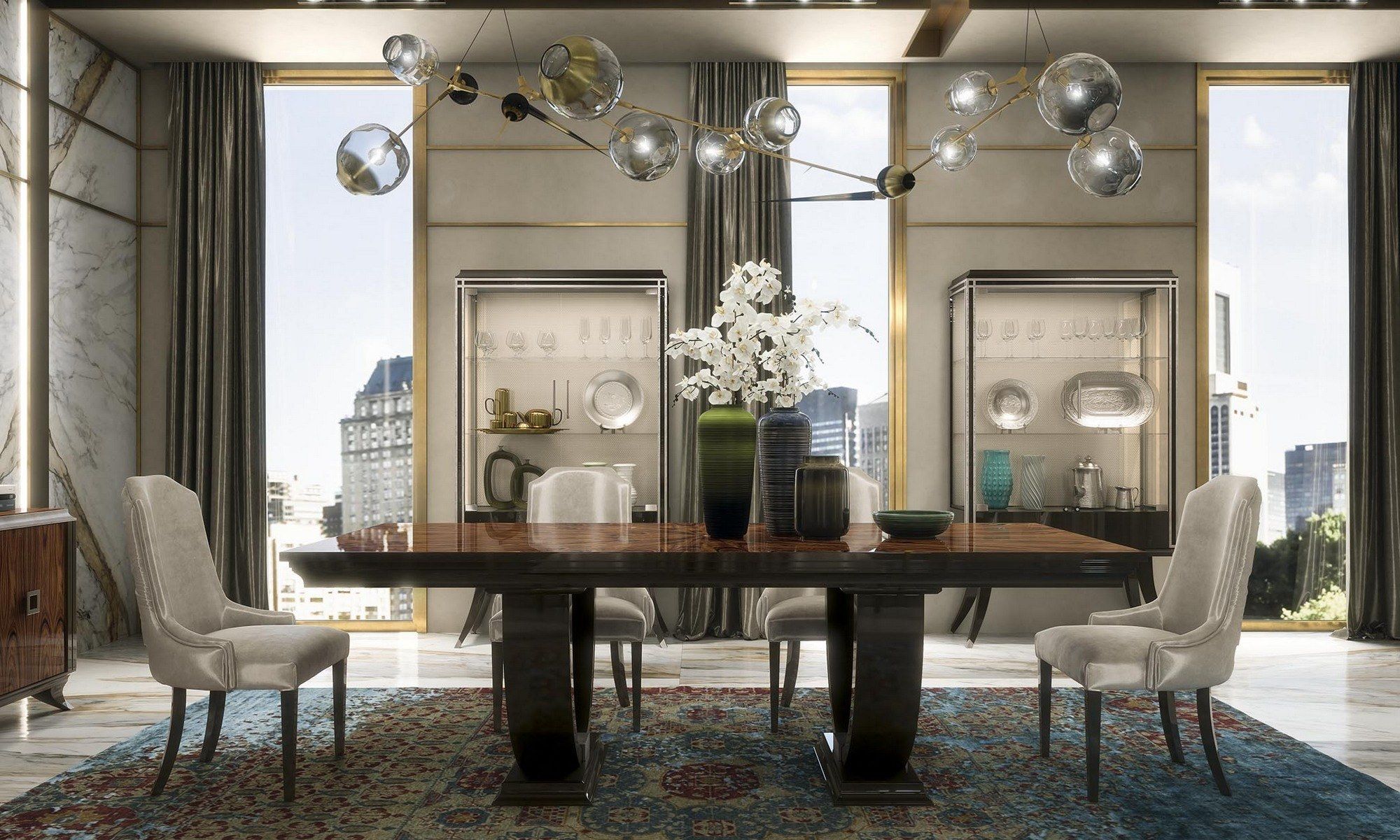 Деревянная витрина со встроенным освещением GUERRA VANNI ARCH-00053426 - Вид №5