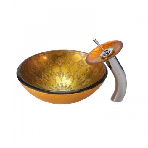 U-GV691-19mm-KGW1700 Накладная раковина на столешницу  прямоугольная Krausru  - Вид №8