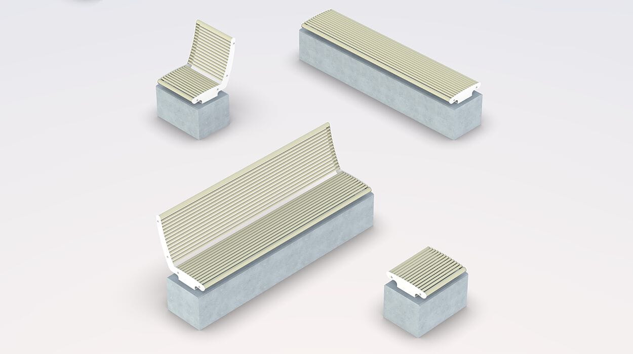 Одноместное сиденье со спинкой DIMCAR Панама ARCH-00076207 - Вид №2