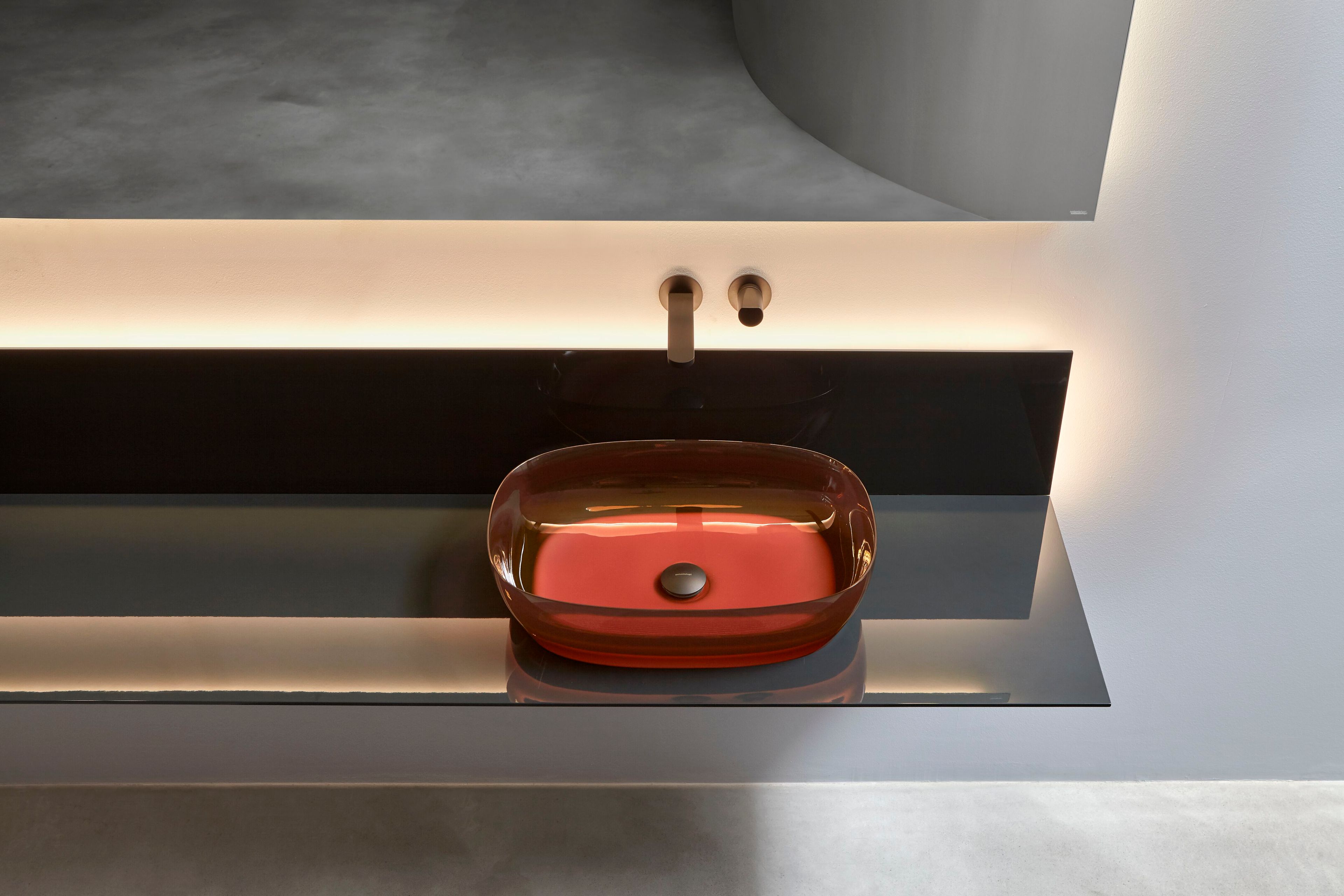 Овальная столешница из Cristalmood® Antoniolupi SENSO ARCH-00098302 - Вид №7