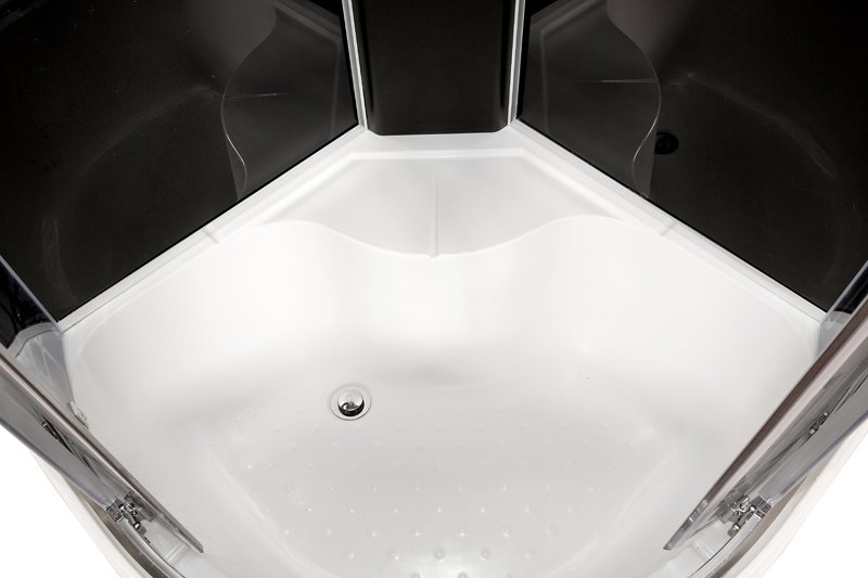 ЕМ1512 L N LED с гм. Душевая кабина DETO Серия EM BМ4510 N LED BLACK - Вид №7