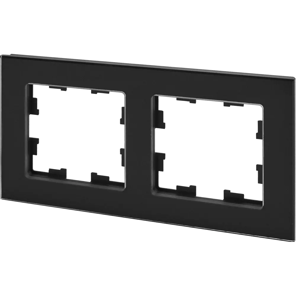 Рамка IEK Brite-2 для розеток и выключателей в стеклянном исполнении 87761313 STLM-1105575 - Вид №2