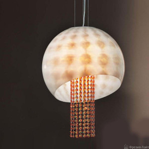 Masiero Frise S1 20 amber люстра подвесная