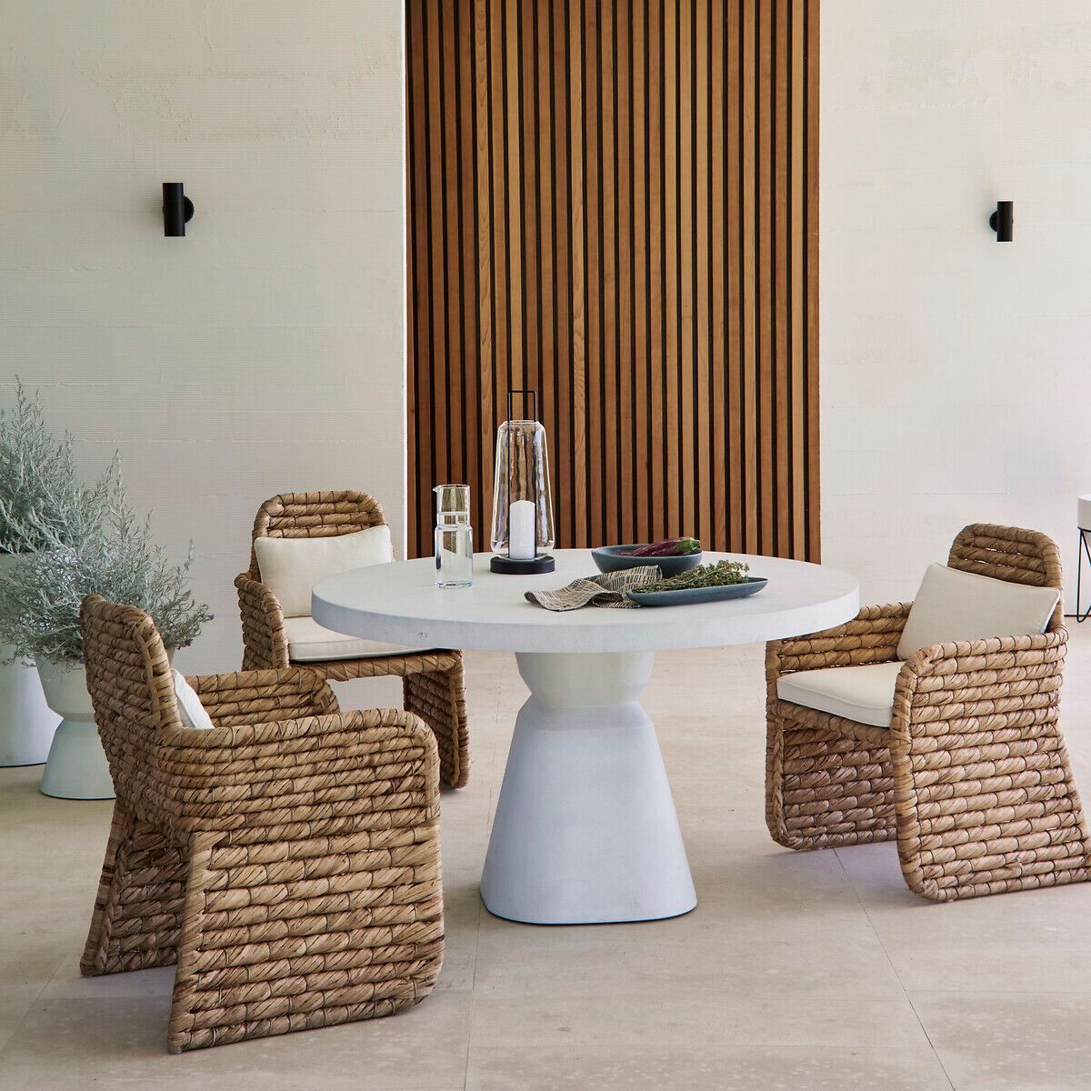 Круглый стол из Полистона AMPM CHUMA ARCH-00012845 - Вид №2