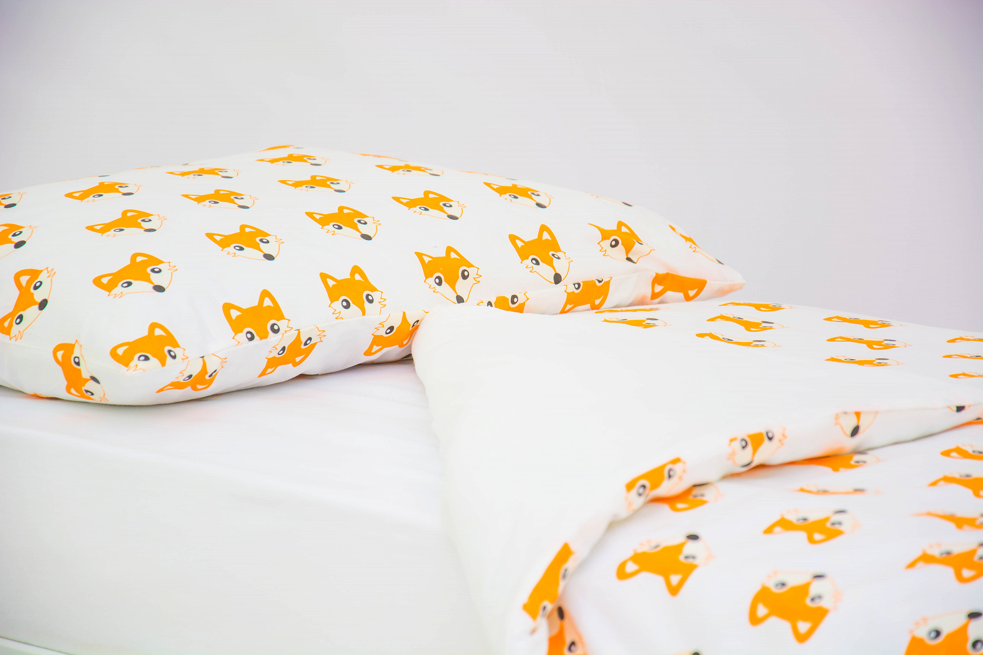 Детское постельное белье "Лисички" БЕЛЬМАРКО  327414 Желтый Santreyd  - Вид №2