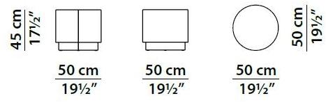 BAXTER Низкий круглый журнальный столик sun-id-1405390 - Вид №7