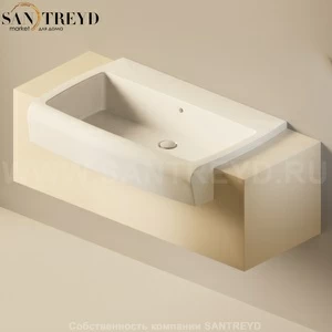 Flaminia UNA Консоль для раковины от 200 до 240 см бежевая UNA90C2.1015