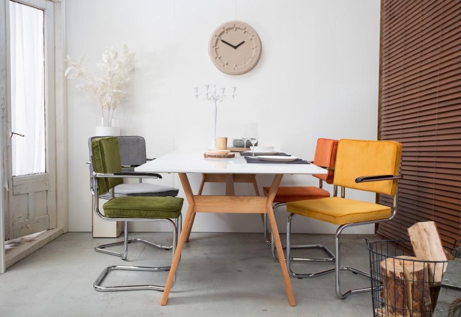 Кресло Ridge Kink Rib зеленое Zuiver 1200052 - Вид №1