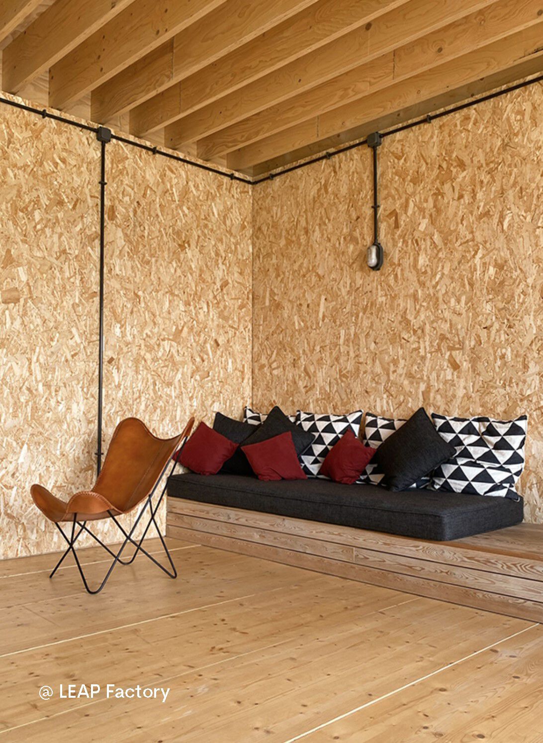 Настенный светильник из анодированного алюминия Genuit Graphite ARCH-00103736 - Вид №6