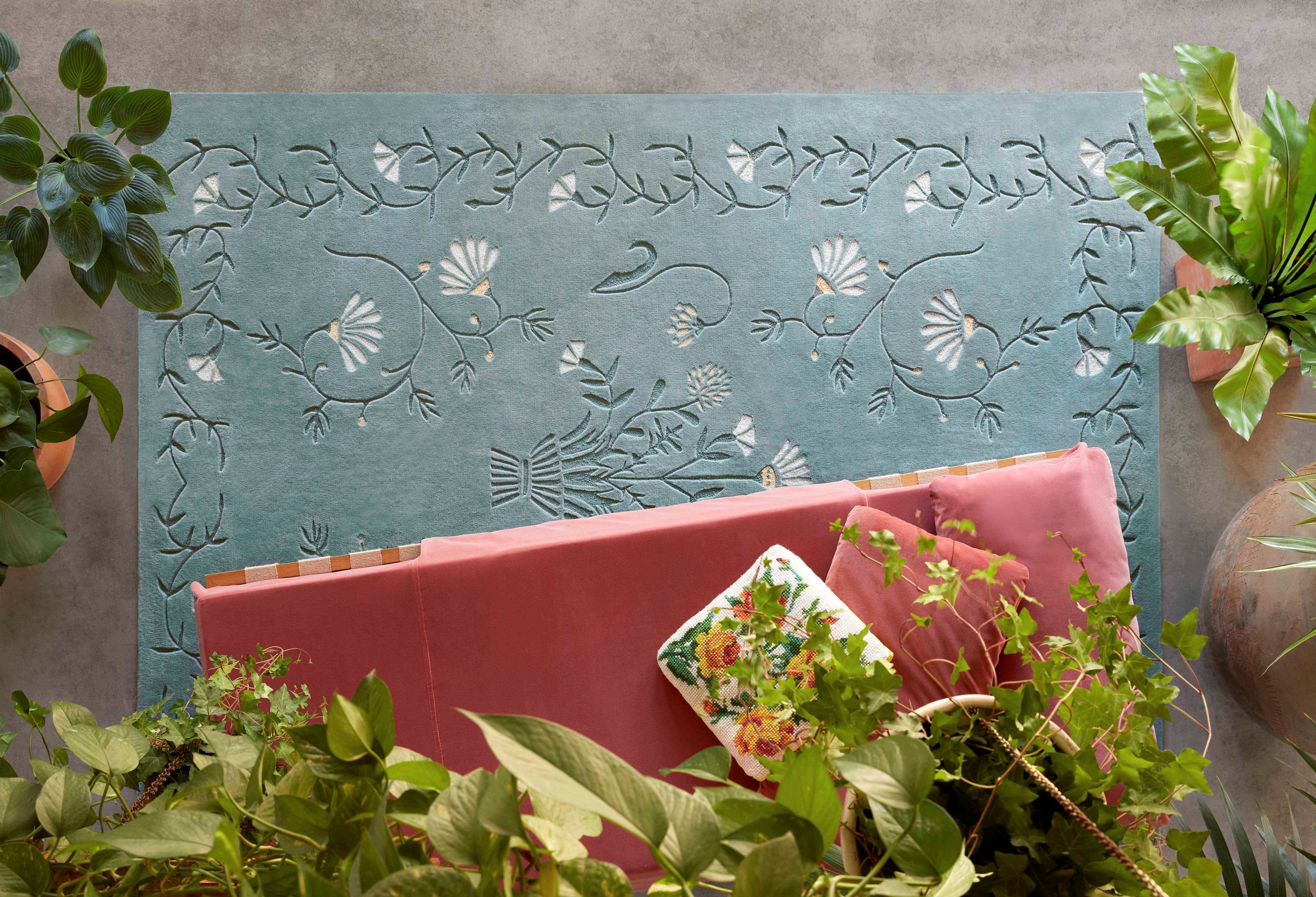 Шерстяной ковер ручной работы с прямоугольным рисунком GAN Dreams ARCH-00060289 - Вид №8