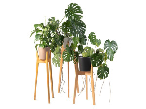 Держатель для горшка из массива дерева