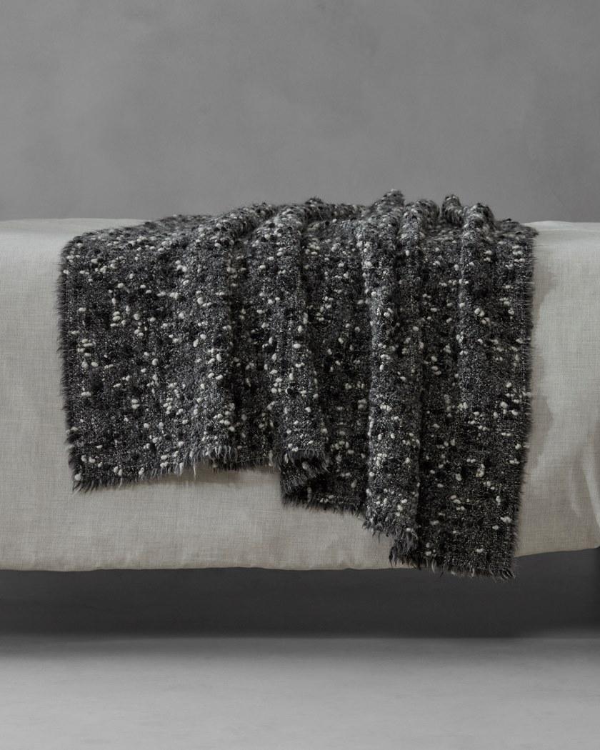 Society Limonta Однотонный плед из шерсти sun-id-1487129 - Вид №4