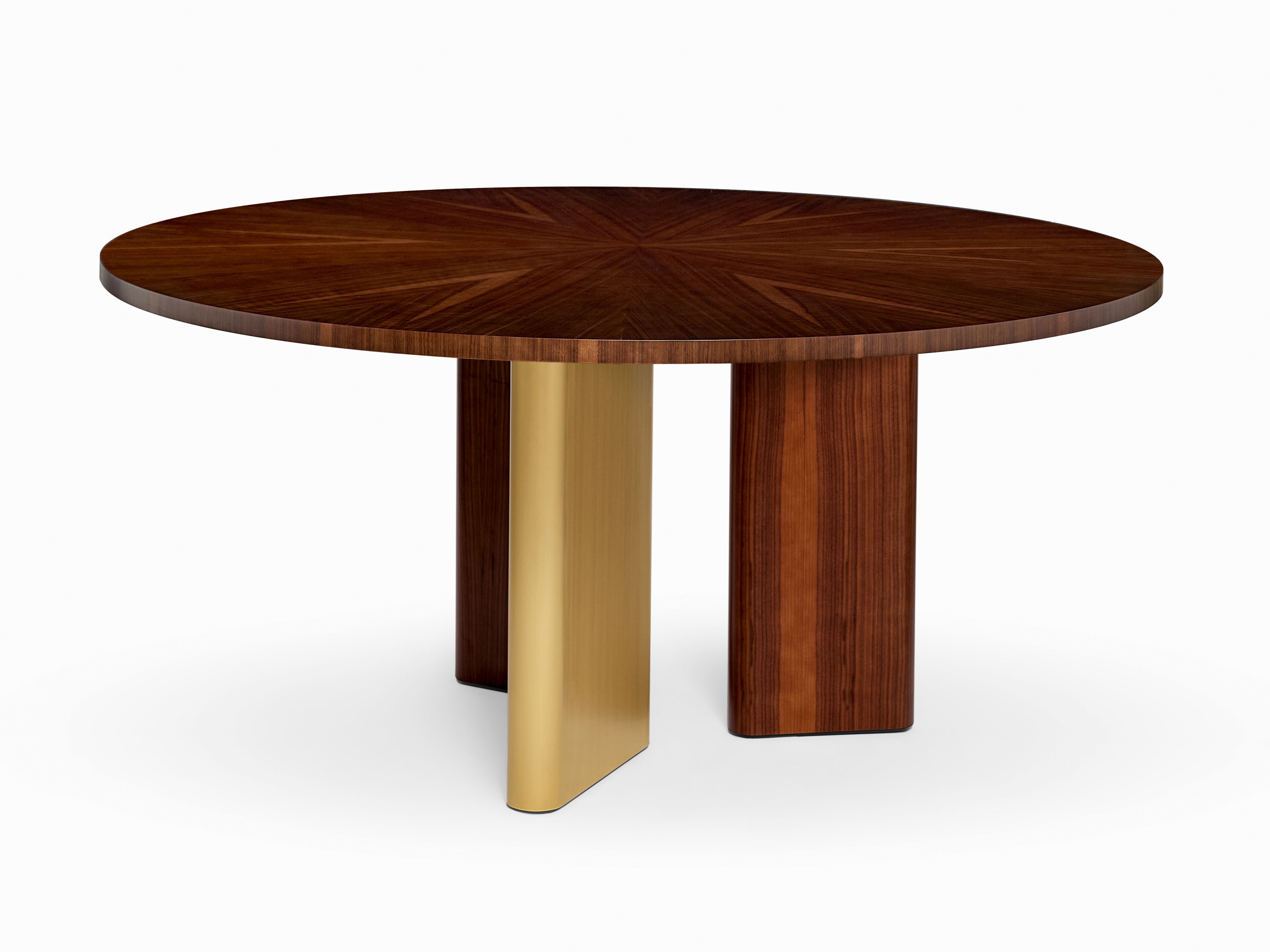 Круглый деревянный обеденный стол Ginger & Jagger Земля на Землю ARCH-00152411 - Вид №2