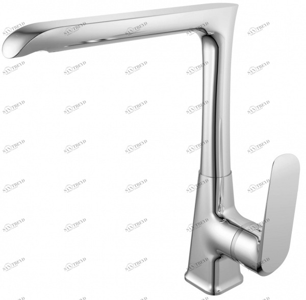 Смеситель для кухни Rush Gozo GZ3735-23 высокий хром 11523126