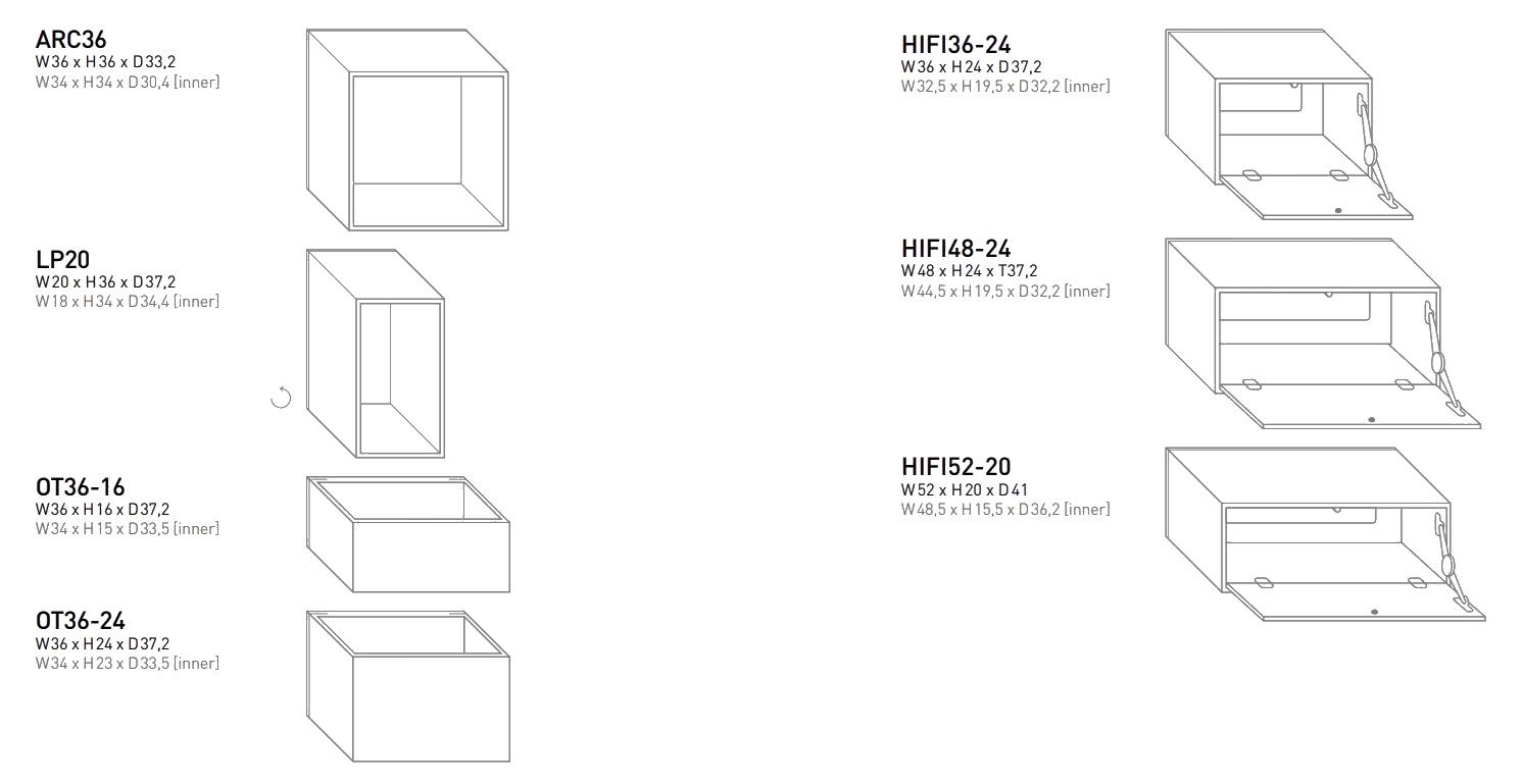 Секционный шкаф Cubit by Mymito ARCH-00087421 - Вид №9