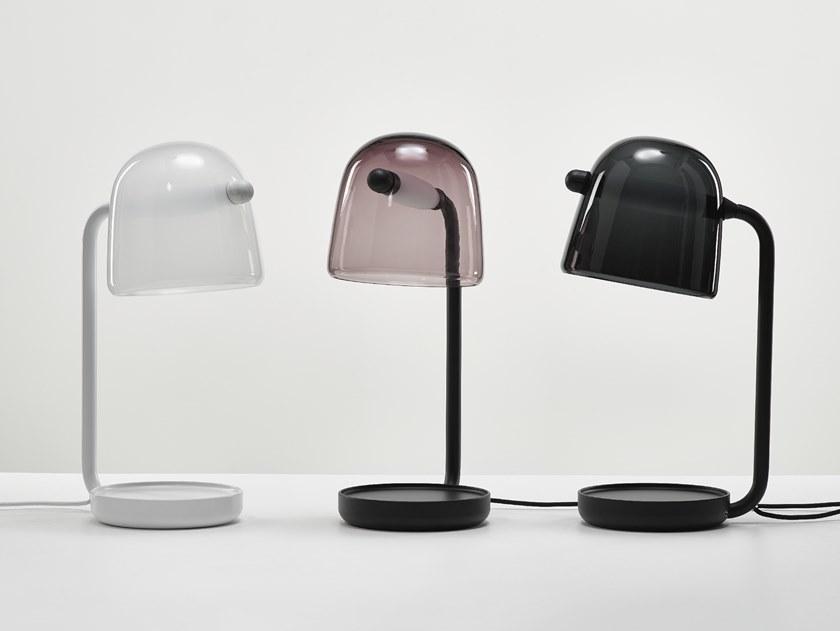 BROKIS Настольная лампа из дутого стекла с диммером Mona Pc950 - Вид №3