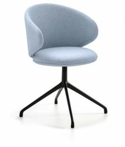 arrmet Вращающееся кресло из ткани с 4 спицами Belle