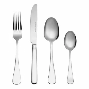 Столовые приборы 16 предметов на 4 персоны серебряные "Мэдисон" MAXWELL & WILLIAMS СТОЛОВЫЕ ПРИБОРЫ МЭДИСОН 00-3947077 Серебро