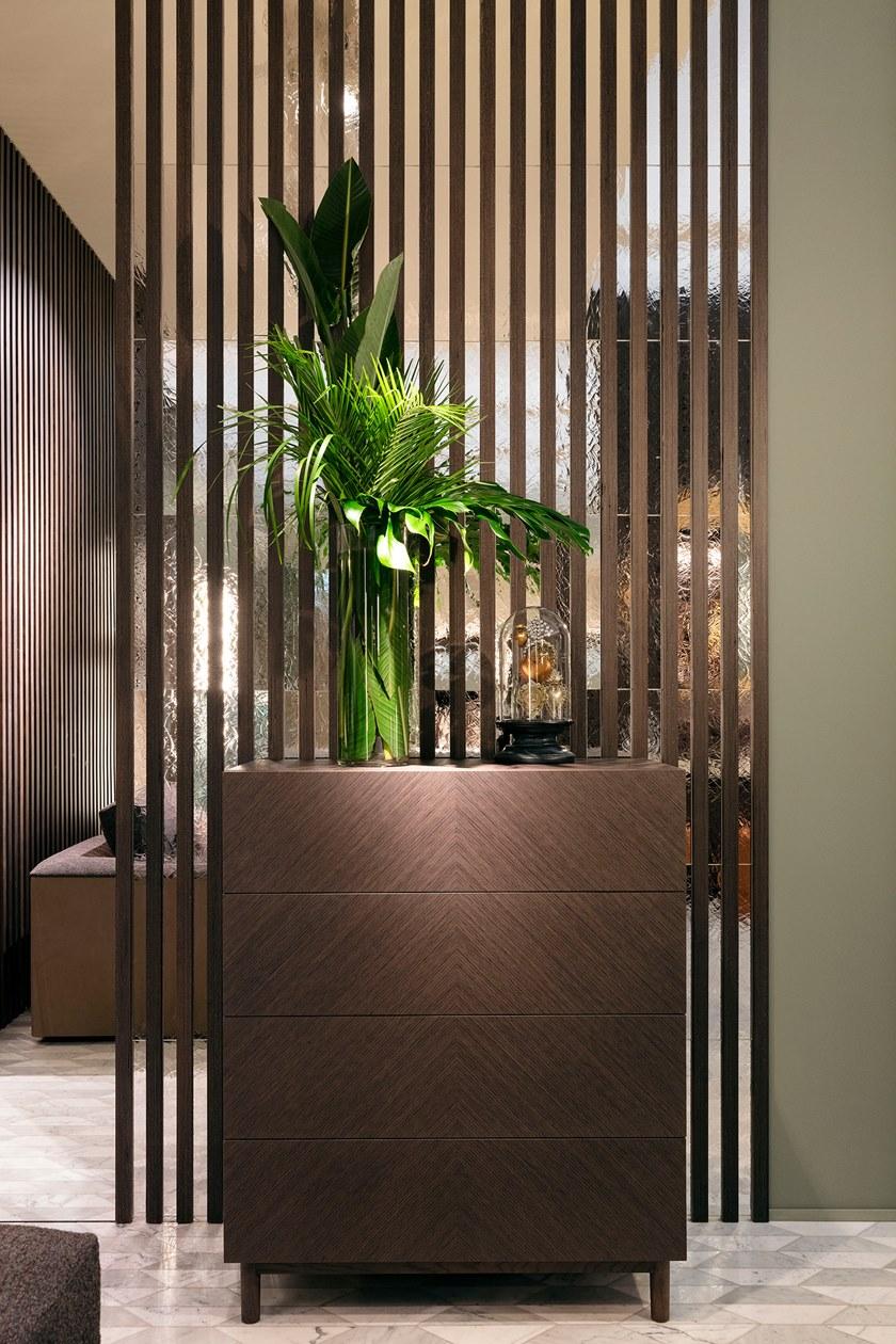 Sicis Комод из фанерованной древесины со встроенными ручками Patchwork sun-id-1377445 - Вид №1