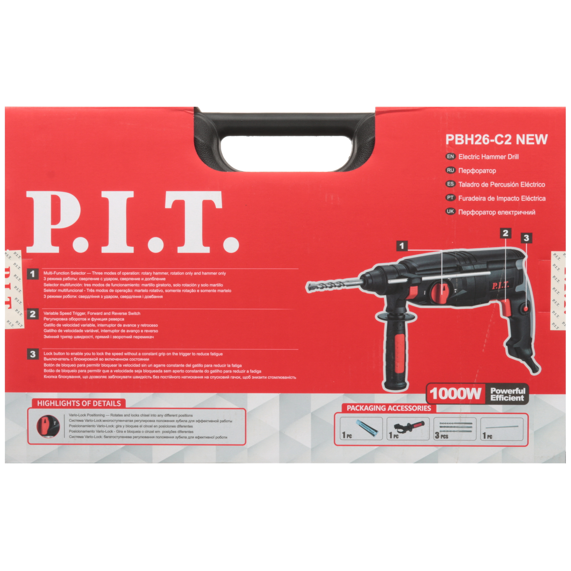 Перфоратор P.I.T. PBH26-C2 NEW 5624923 PIT STDN-0120151 - Вид №8