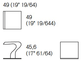 Agapecasa Бетонное сиденье для дома и улицы Clizia sun-id-1445936 - Вид №3