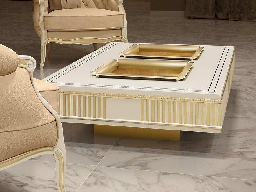 Vismara Design Низкий прямоугольный журнальный столик из лакированного дерева Classic sun-id-1484541 - Вид №2