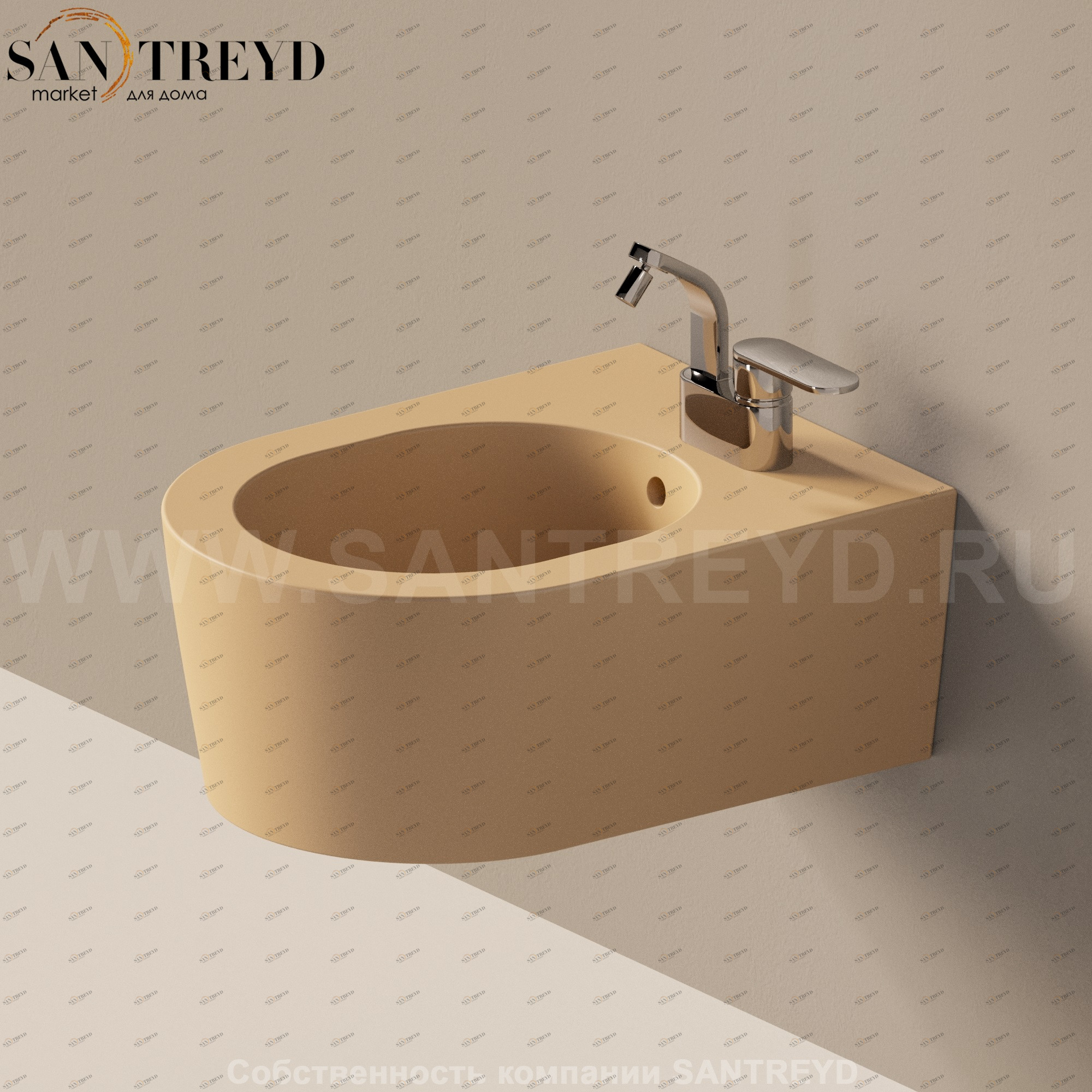 50659004 Биде подвесное Link Ceramica Flaminia