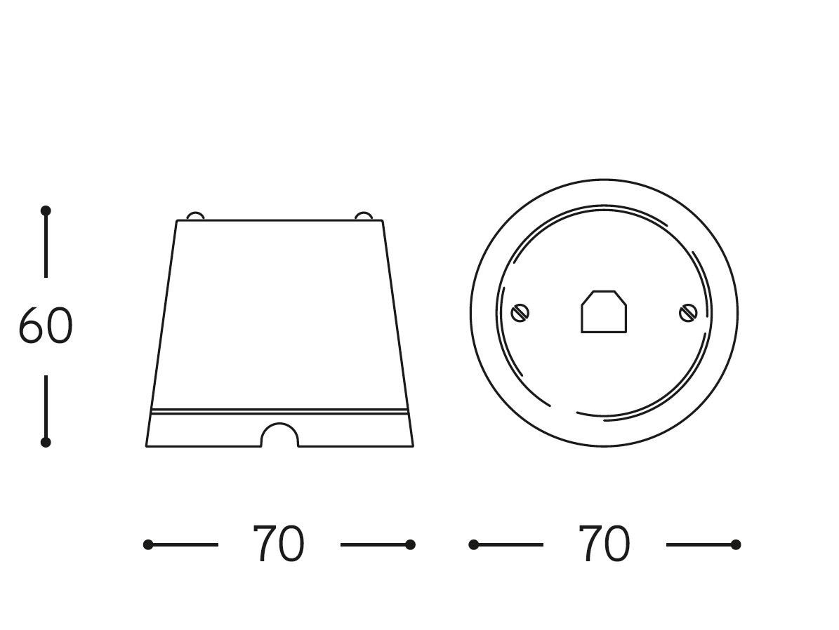 Керамическая интернет-розетка Aldo Bernardi Кастор ARCH-00104042 - Вид №2