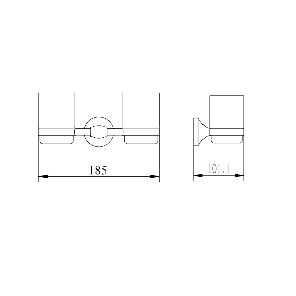 Стакан Raiber R53903 двойной стеклянный R53903 Santreyd  - Вид №1