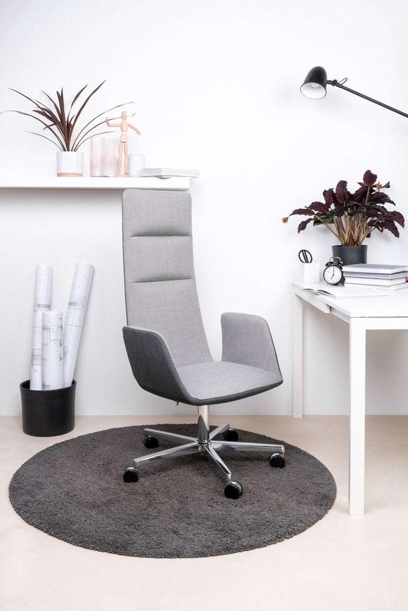 LD Seating Поворотное кресло руководителя из ткани с 5 спицами Harmony modern 892-fr, f37-n6 - Вид №6