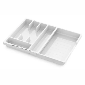 Лоток для столовых приборов 6 отсеков Мартика 5.6x30x36 см полипропилен цвет белый
