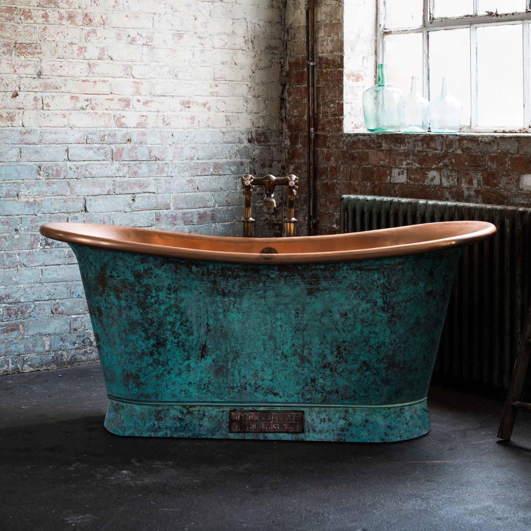Copper Baths ванна The Verdigris Bateau Catchpoleandrye  - Вид №1