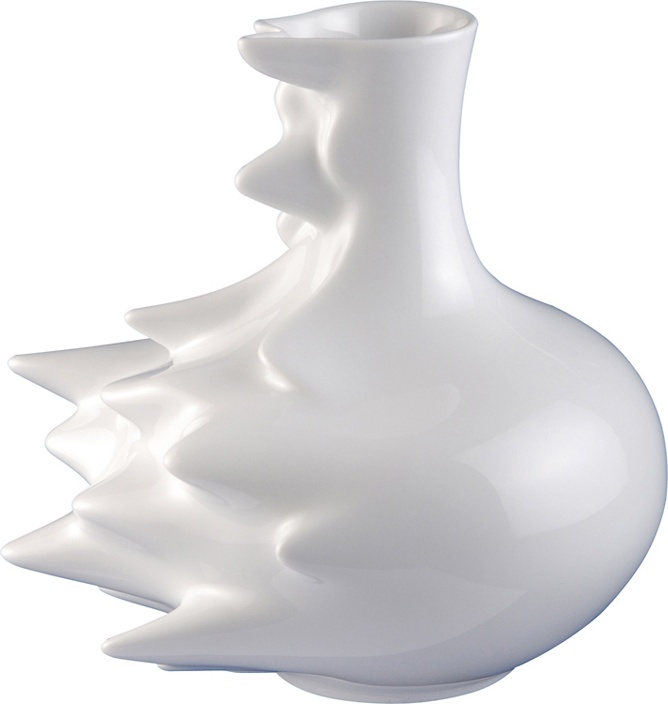 83752 Rosenthal Ваза Rosenthal Фаст 22см, фарфор, белая Фарфор 