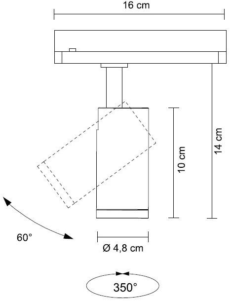 EGOLUCE Светодиодное освещение дорожек Newton 6370 - Вид №5