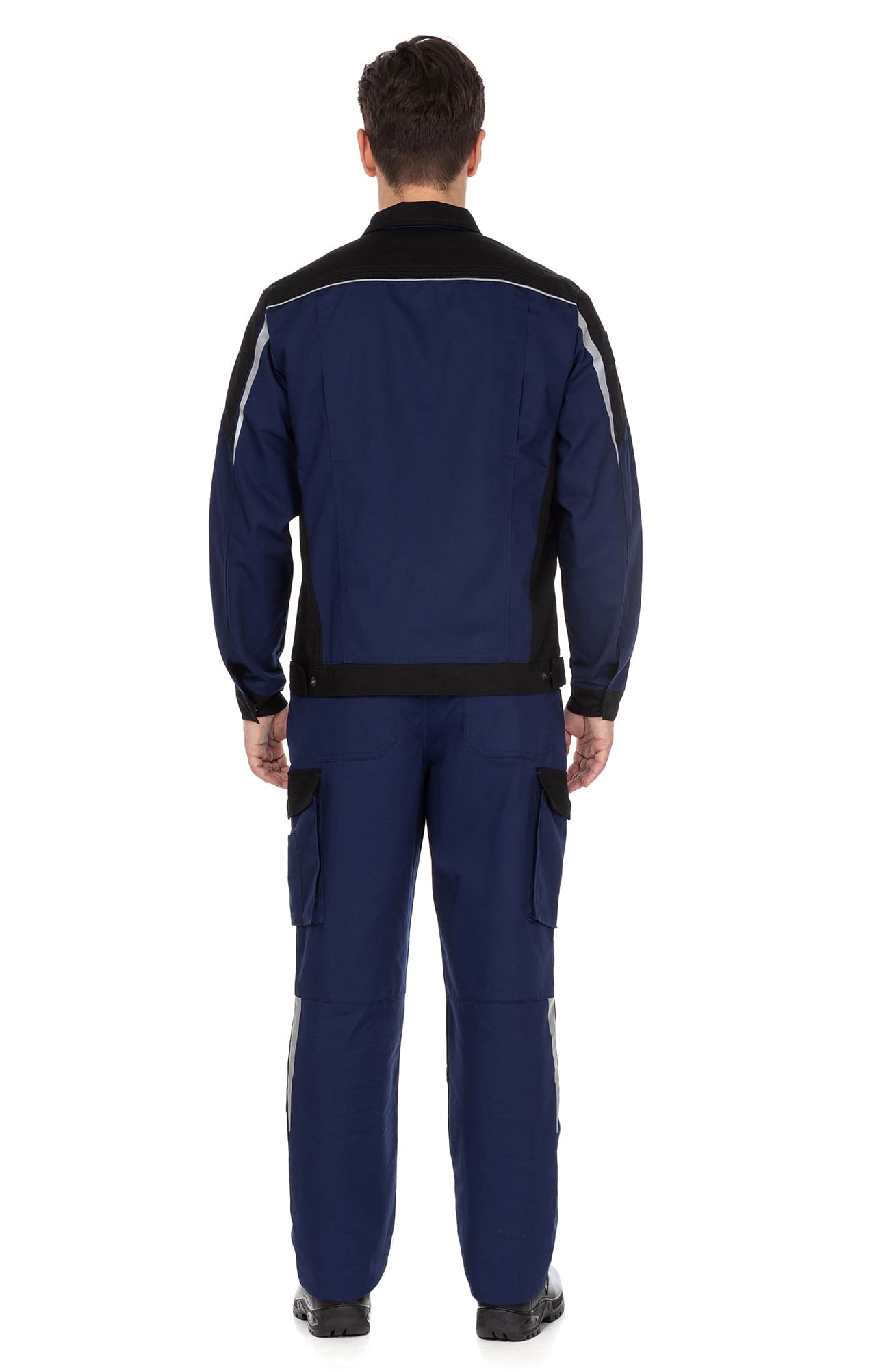 70044 Костюм  NEW темно-синий с черным STATUS  Летняя спецодежда  размер 52-54/170-176  - Вид №17