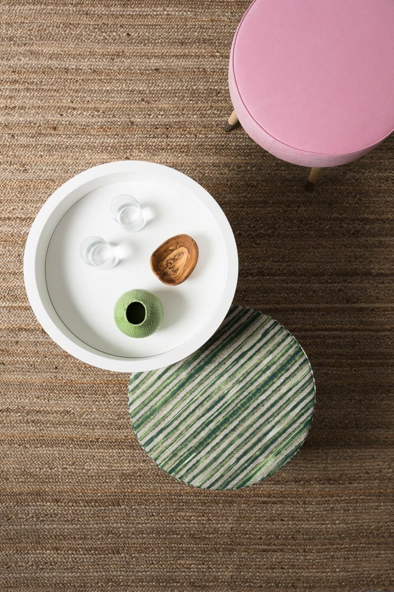 Пуф / круглый журнальный столик DOM EDIZIONI коллекция Ривьера ARCH-00104915 - Вид №4