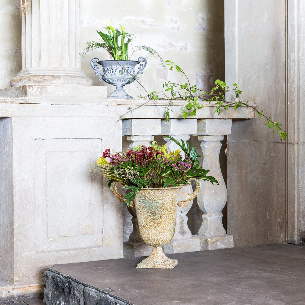 Ваза-кашпо серая «Кремона» BYOBJECT - 096661 Серый Object Desire  - Вид №6