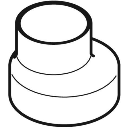 306.050.14.1 Переход эксцентриковый Geberit Silent-db20, короткий Geberit  - Вид №1