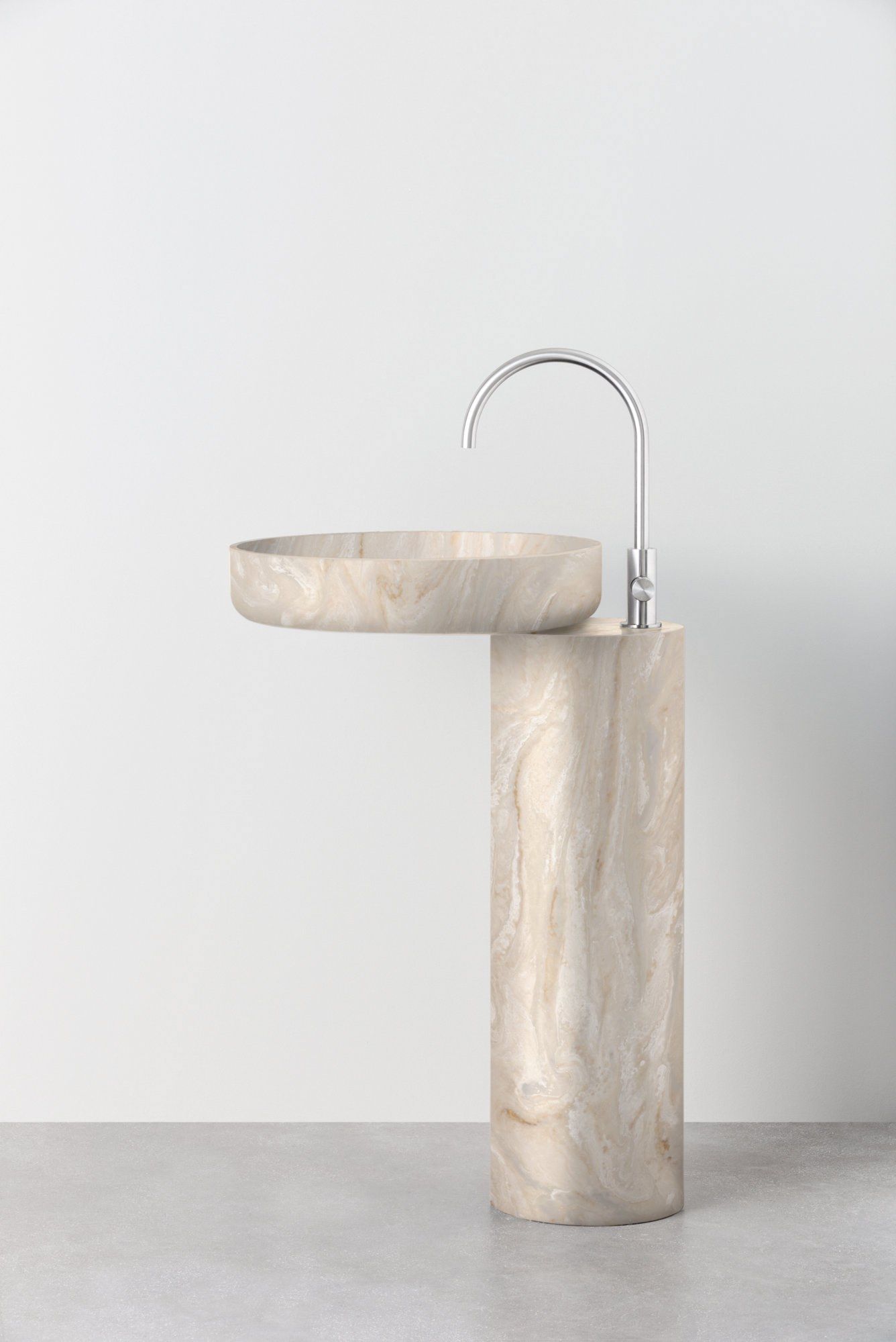 Круглый отдельно стоящий умывальник Rexa O_O ARCH-00058615 - Вид №10