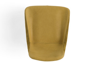 Кожаный мягкий стул