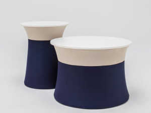 Журнальный столик из низкой ткани для гостиной